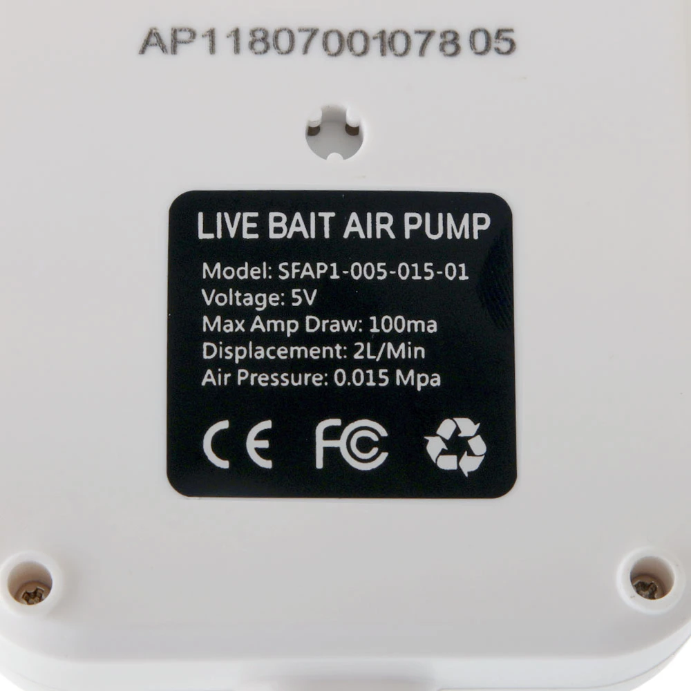 SEAFLO Rechargeable Live Bait Aerator 5V 2L 7 SEAFLO Rechargeable Live Bait Aerator 5V 2L - Image 6