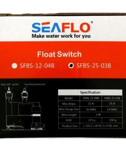 Seaflo 03 Series Float Switch With Protective Filter 25A -Scanstrut Sales Shop 106621 4 n