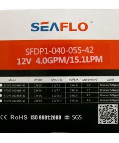 Seaflo 42 Series Fresh Water Pump 12V 15LPM 55PSI -Scanstrut Sales Shop 106622 4 n