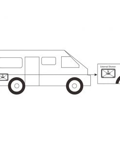 Seaflo External Shower Black -Scanstrut Sales Shop 106627 10 n