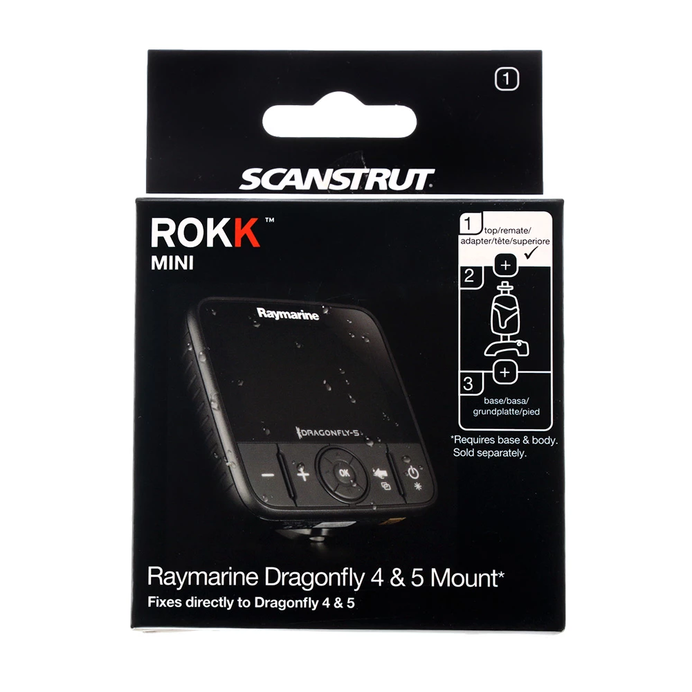 Scanstrut ROKK Mini Pro Mount For Raymarine Dragonfly 4/5/7 3 Scanstrut ROKK Mini Pro Mount For Raymarine Dragonfly 4/5/7