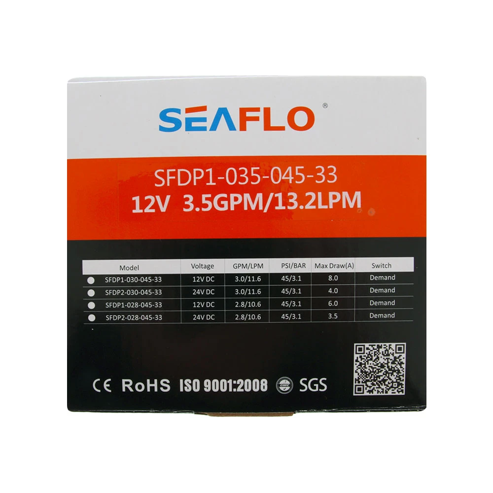 Seaflo 3 Chamber Diaphragm Pump 13.2LPM 12v 5 Seaflo 3 Chamber Diaphragm Pump 13.2LPM 12v - Image 3