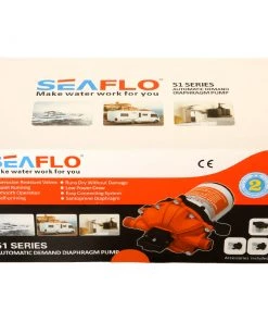 Seaflo 51 Series 5-Chamber DC Diaphragm Pump 18.9LPM 12V