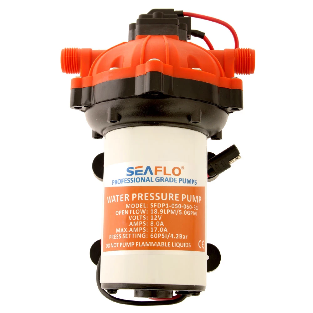 Seaflo 51 Series 5-Chamber DC Diaphragm Pump 18.9LPM 12V 7 Seaflo 51 Series 5-Chamber DC Diaphragm Pump 18.9LPM 12V - Image 5