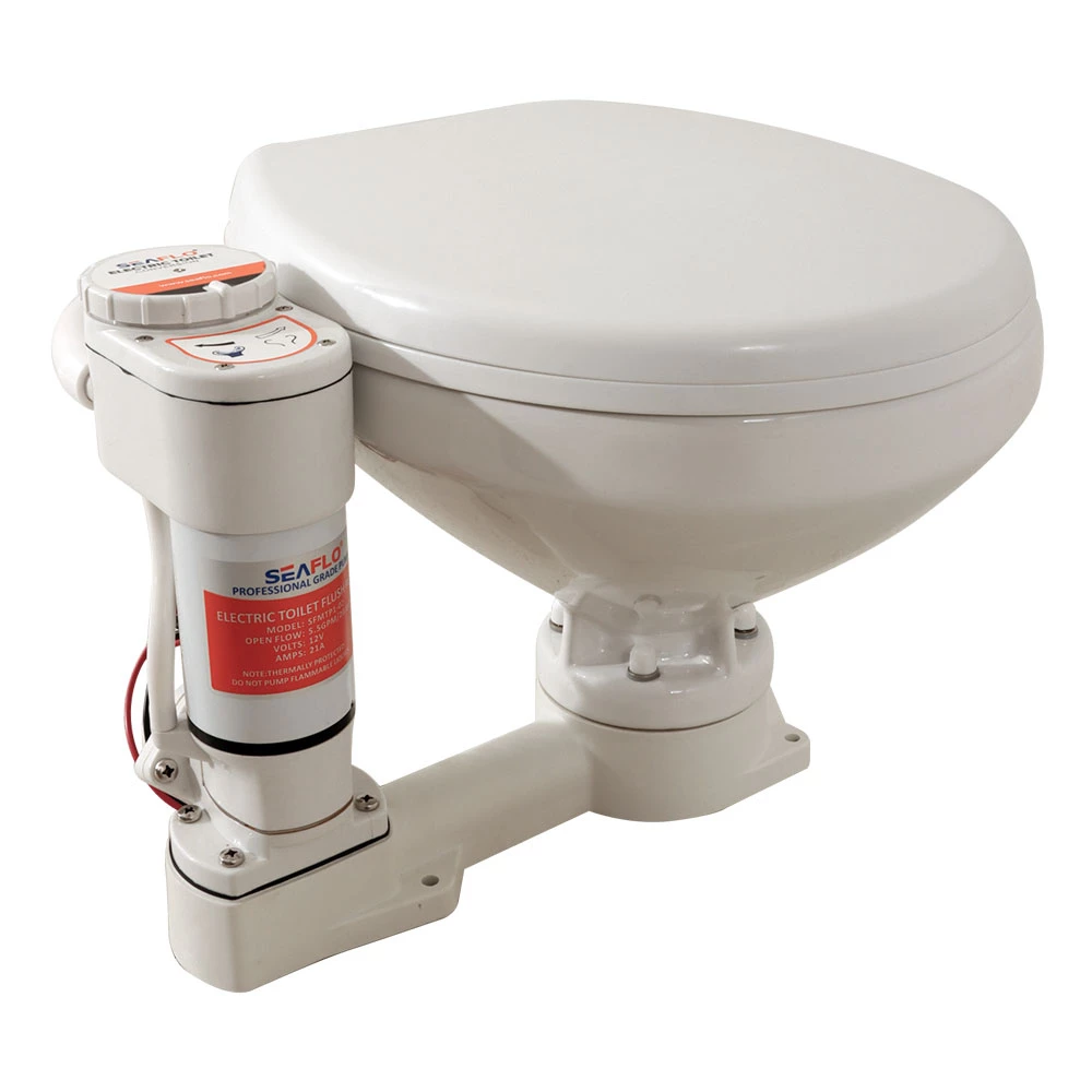 Seaflo Electric Conversion Marine Toilet Regular 24V 3 Seaflo Electric Conversion Marine Toilet Regular 24V