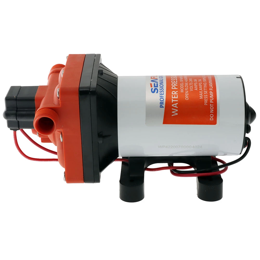 Seaflo 42 Series Washdown Pump Kit With 7.5m Coiled Hose 15LPM 24V 4 Seaflo 42 Series Washdown Pump Kit With 7.5m Coiled Hose 15LPM 24V - Image 2