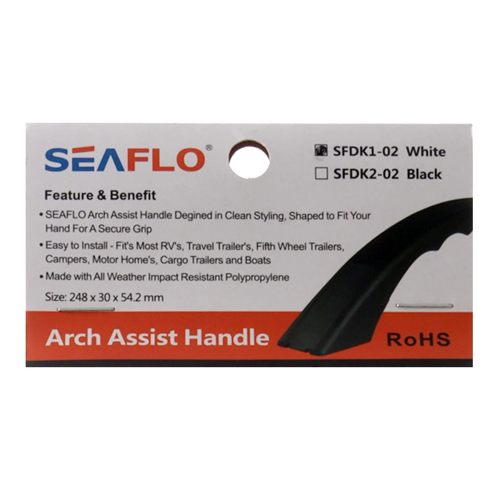 Seaflo Arch Assist Replacement Pull Handle White 3 Seaflo Arch Assist Replacement Pull Handle White - Image 2