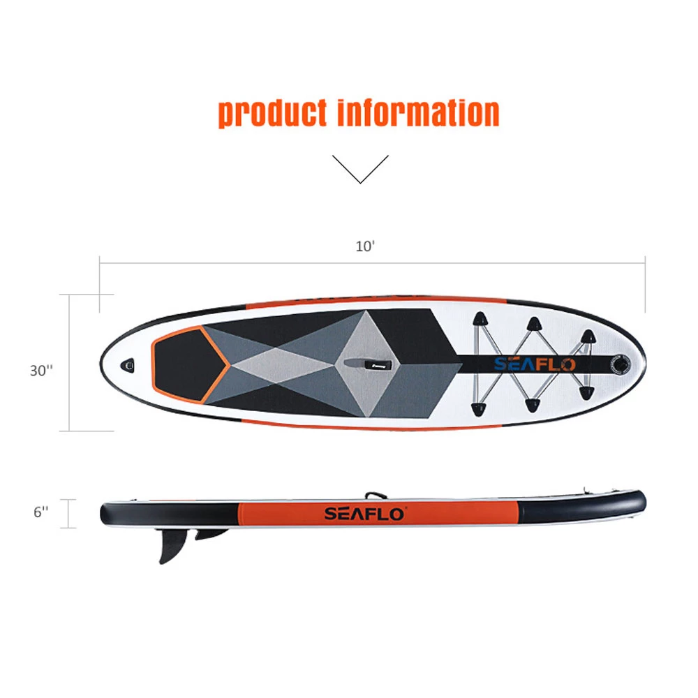Seaflo Inflatable Stand Up Paddle Board 10ft 30in 2 Seaflo Inflatable Stand Up Paddle Board 10ft 30in - Image 2