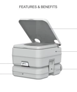 Seaflo Portable Toilet 10L -Scanstrut Sales Shop 26ud0xsffy