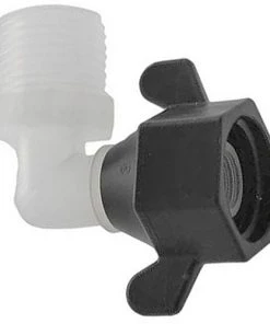 Seaflo 51F04 MNPT Elbow Fitting Pump Connector 1/2in -14 FNPT X 1/2in-14 MNPT