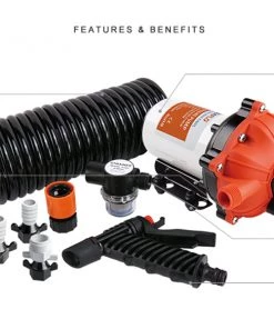 Seaflo 51 Series Washdown Pump Kit With 7.5m Coiled Hose 19.7LPM 24V -Scanstrut Sales Shop 51a en 0 1