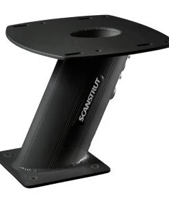 Scanstrut Aluminium PowerTower Aft Leaning 250mm/10in For Radomes Black