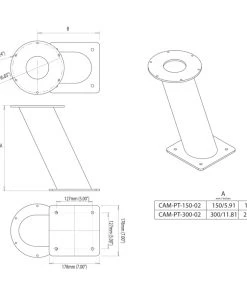 Scanstrut Camera PowerTower 150mm/6in