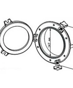 Seaflo Round Porthole - Boat Window -Scanstrut Sales Shop porthole4