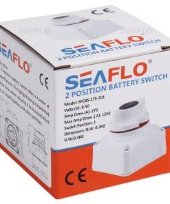 Seaflo Battery Selector Switch 2 Position -Scanstrut Sales Shop sfcbs 275 201