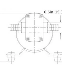 Seaflo Heavy Duty Diesel And Oil Gear Pump 12lpm -Scanstrut Sales Shop sfgp1 032 003 05