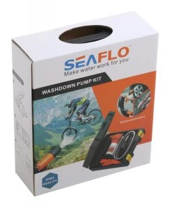 Seaflo 4 Chamber Portable Washdown Pump Kit 12V 70PSI